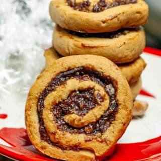 Date Nut Pinwheel Cookies
