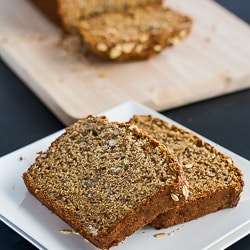 Healthy Whole Wheat Banana Nut Bread