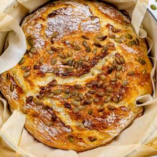No Knead Potato Bread
