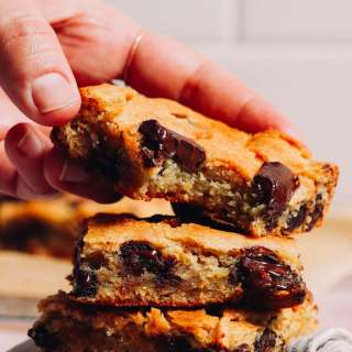 Tahini Sweet Potato Blondies