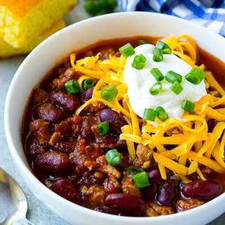 Slow Cooker Turkey Chili