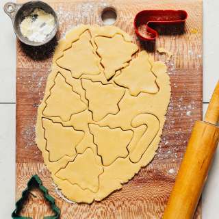 Grain-Free Cut Out Sugar Cookies (1 Bowl!)