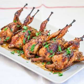 Asian Style Roasted Quail