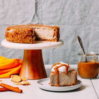 No-Bake Vegan Chai Cheesecake