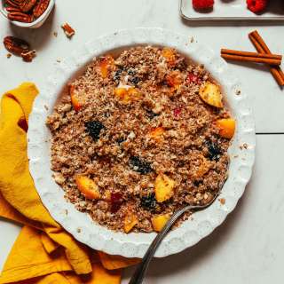 Raw Fruit Crisp (10 Minutes!)