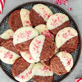 Peppermint Bark Cookies