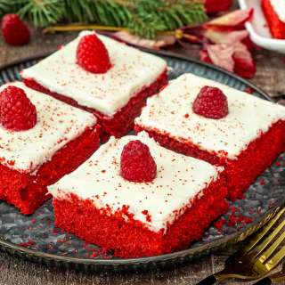 Red Velvet Sheet Cake