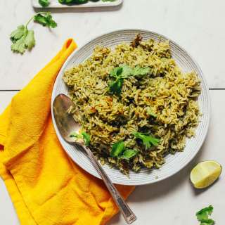 How to Make Green Rice