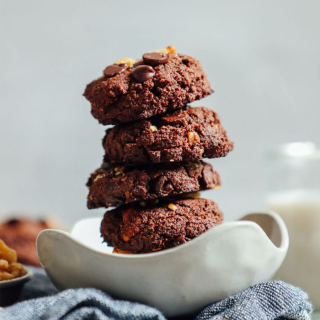 Fudgy Vegan Brownie Cookies