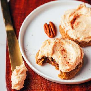 Fluffy Pumpkin Oat Cookies (1 Bowl!)