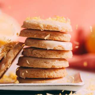 Easy Lemon Cookies (Vegan + GF)