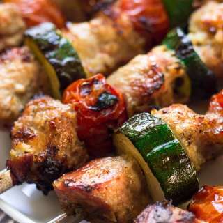 Mtsvadi (Pork Shashlik)