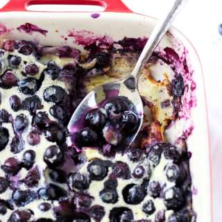 Blueberry Clafoutis (Julia Child Recipe)