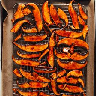 Crispy Portobello Mushroom "Bacon"