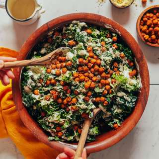 Chickpea Caesar Salad