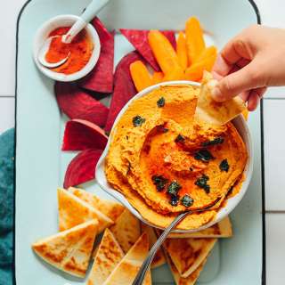 White Bean Pumpkin Hummus