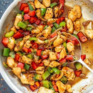 Pepper Chicken Stir Fry