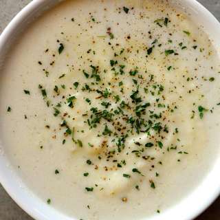 Creamy Cauliflower Soup Recipe