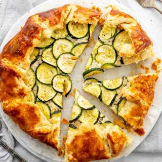 Zucchini Ricotta Galette