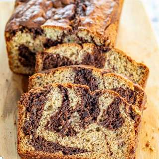 Marbled Chocolate Banana Bread