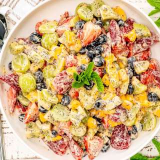 Fruit Salad with Poppy Seed Dressing