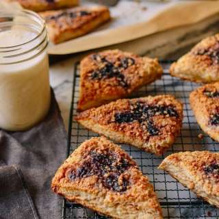 Peanut Butter and Jelly Scones