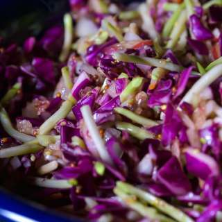 Asian Red Cabbage Slaw Recipe