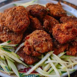 Homemade Chicken Nuggets with Sichuan Spices