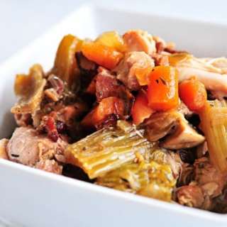 Slow Cooker Chunky Chicken Vegetable Soup Recipe