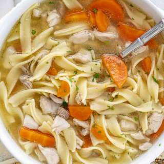 Leftover Turkey Noodle Soup