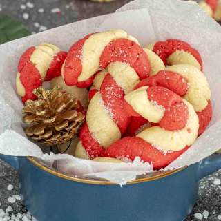 Candy Cane Cookies