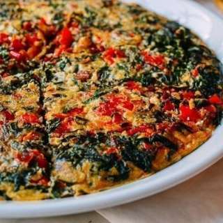 Salted Chili & Chinese Chive Frittata