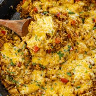 Chicken Fajita Rice Skillet