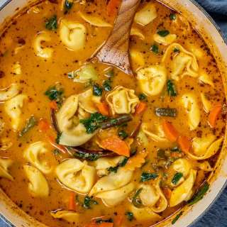 Vegetable Tortellini Soup