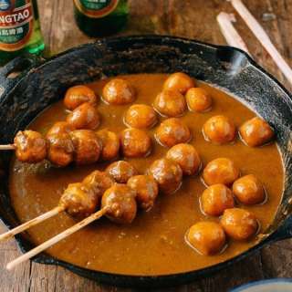 Hong Kong Curry Fishballs