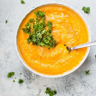 Carrot and Celery Root Soup