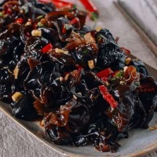 Wood Ear Mushroom Salad