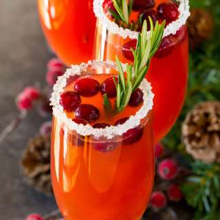 Cranberry Mimosa