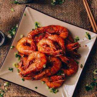 Shanghai Shrimp Stir-fry - You Bao Xia (油爆虾)