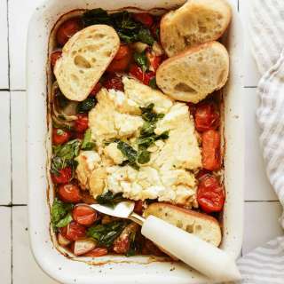 Baked Goat Cheese Dip