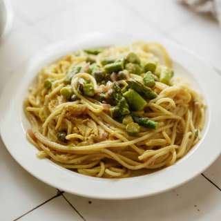 Lemon Asparagus Pasta