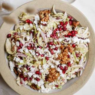 Shaved Brussel Sprout Salad