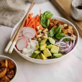 Tofu Noodle Bowl