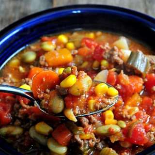 Slow Cooker Vegetable Soup Recipe