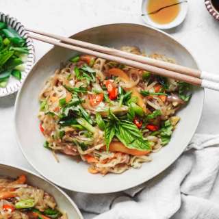Vegan Thai Drunken Noodles