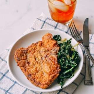 Fried Pork Chops with an Asian Twist