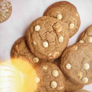 Brown Butter + White Chocolate Snickerdoodle Cookie Recipe