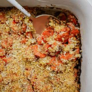 Baked Carrots (Zippy Carrots with Horseradish)