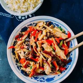 Chicken with Garlic Sauce