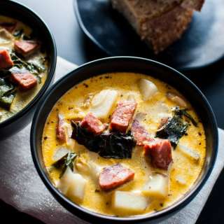 Chorizo, White Bean, and Potato Soup